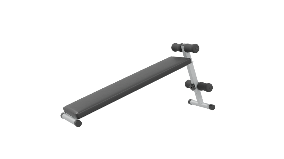 Decathlon Workout Bench 3D Model - Professional 3D Model Render 4