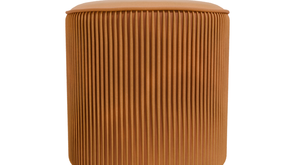 Stylish Modern Pouf 3D Model - Professional 3D Model Render 11
