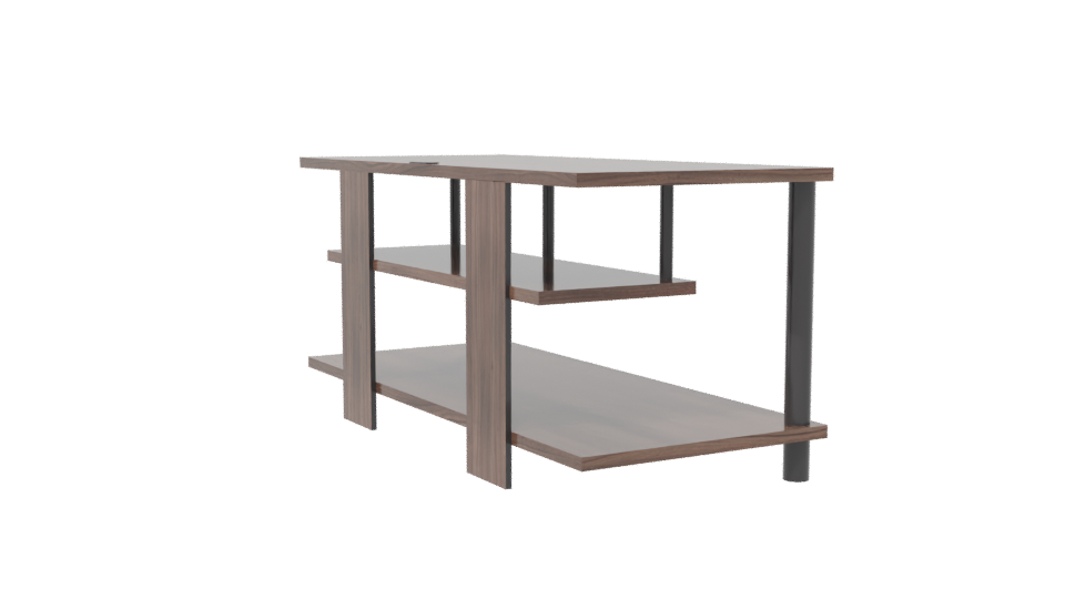 Modern TV Rack 3D Model - Professional 3D Model Render 7
