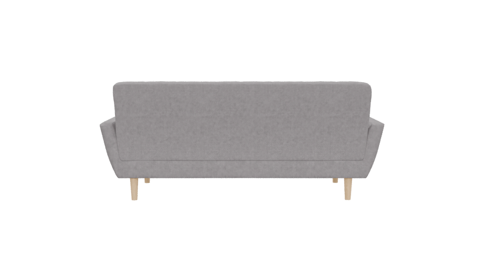 Contemporary Fabric Sofa 3D Model - Professional 3D Model Render 5