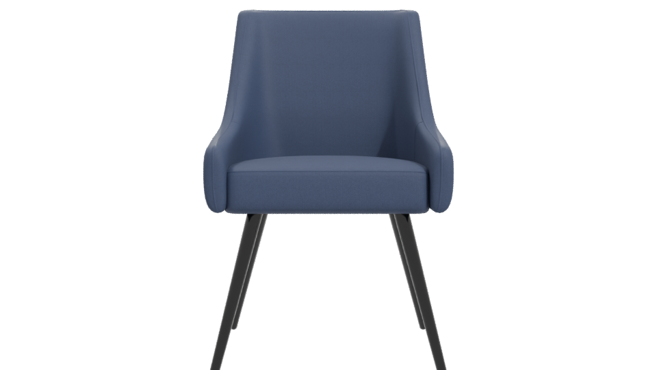 Contemporary Fabric Chair 3D Model - Professional 3D Model Render 11