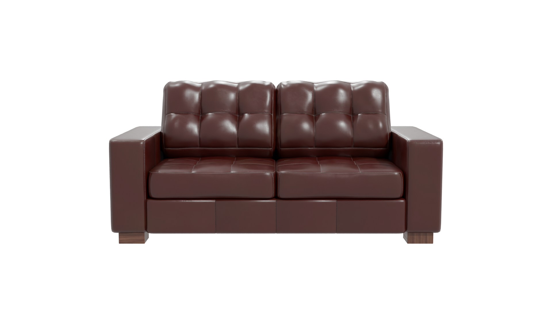Luxurious Leather Sofa 3D Model - Professional 3D Model Render 11