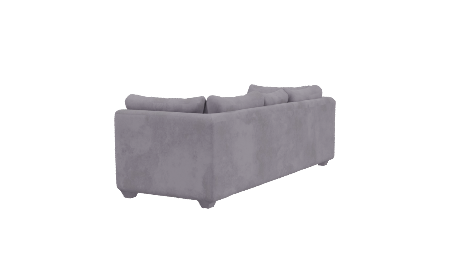 Contemporary Sofa 3D Model - Professional 3D Model Render 3