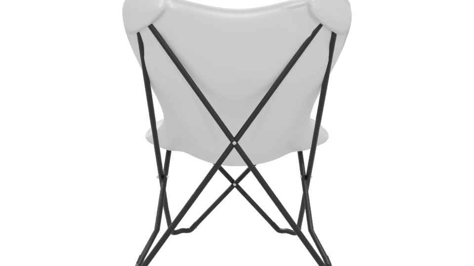 1169201 Butterfly Chair 3D Model - Professional 3D Model Render 5