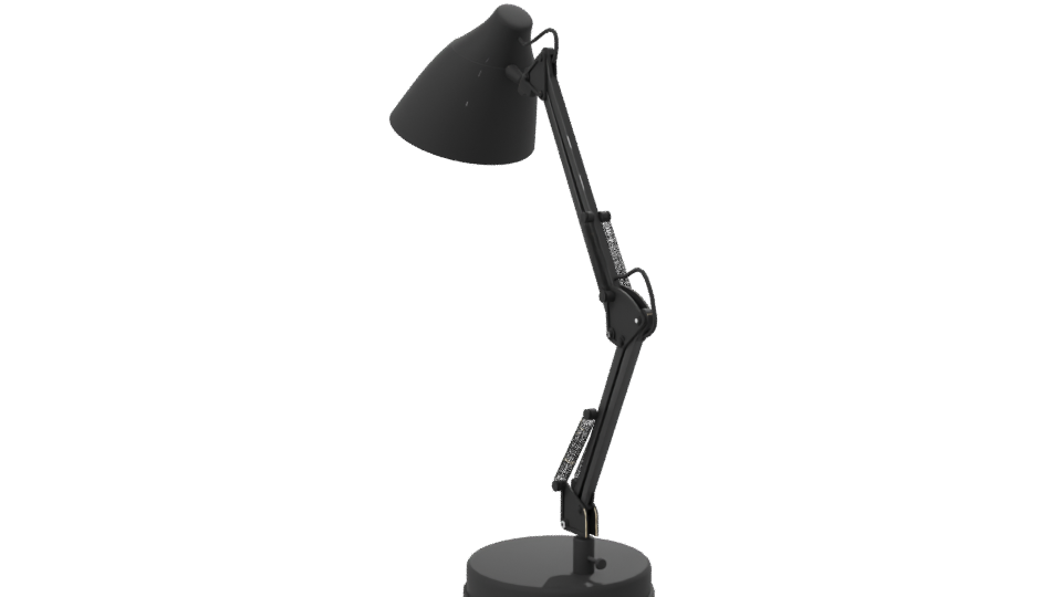 Modern Desk Lamp 3D Model - Professional 3D Model Render 7