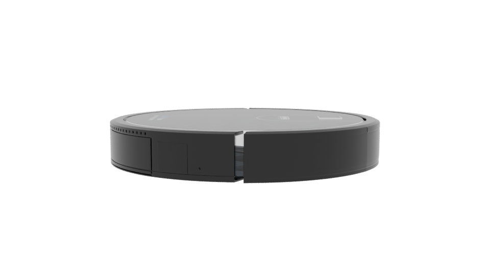 Sleek Robotic Vacuum 3D Model - Professional 3D Model Render 2