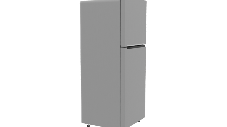Top Mount Refrigerator 3D Model - Professional 3D Model Render 9