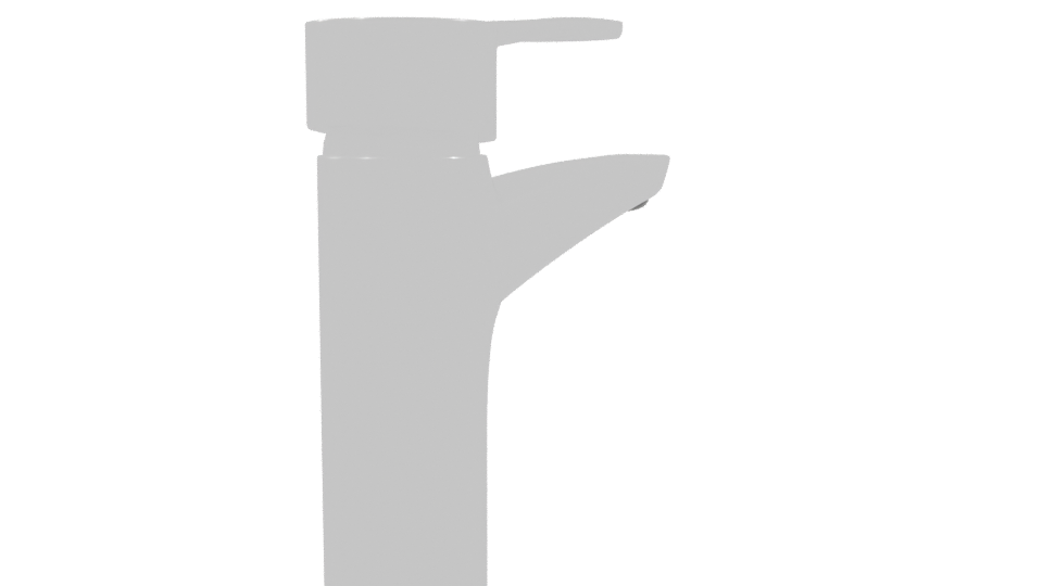 Sleek Modern Kitchen Faucet 3D - Professional 3D Model Render 9