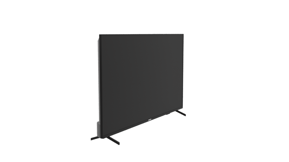 Philips 55” UHD 4K TV Model - Professional 3D Model Render 9