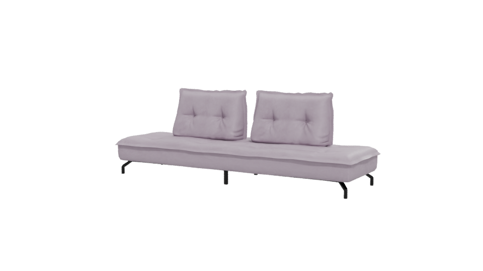 Stylish Modern Fabric Sofa 3D Model - Professional 3D Model Render 12