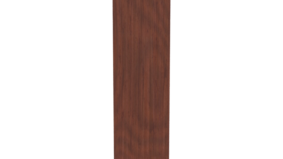 Sleek Wooden Wardrobe with Drawers 3D Model - Professional 3D Model Render 5