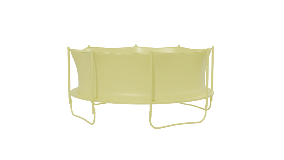 Outdoor Trampoline 3D Model - Professional 3D Model Render 13