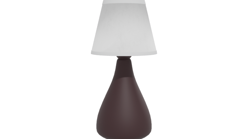 Stylish Modern Table Lamp 3D - Professional 3D Model Render 12