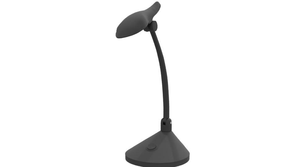 Sleek Modern Desk Lamp 3D - Professional 3D Model Render 12