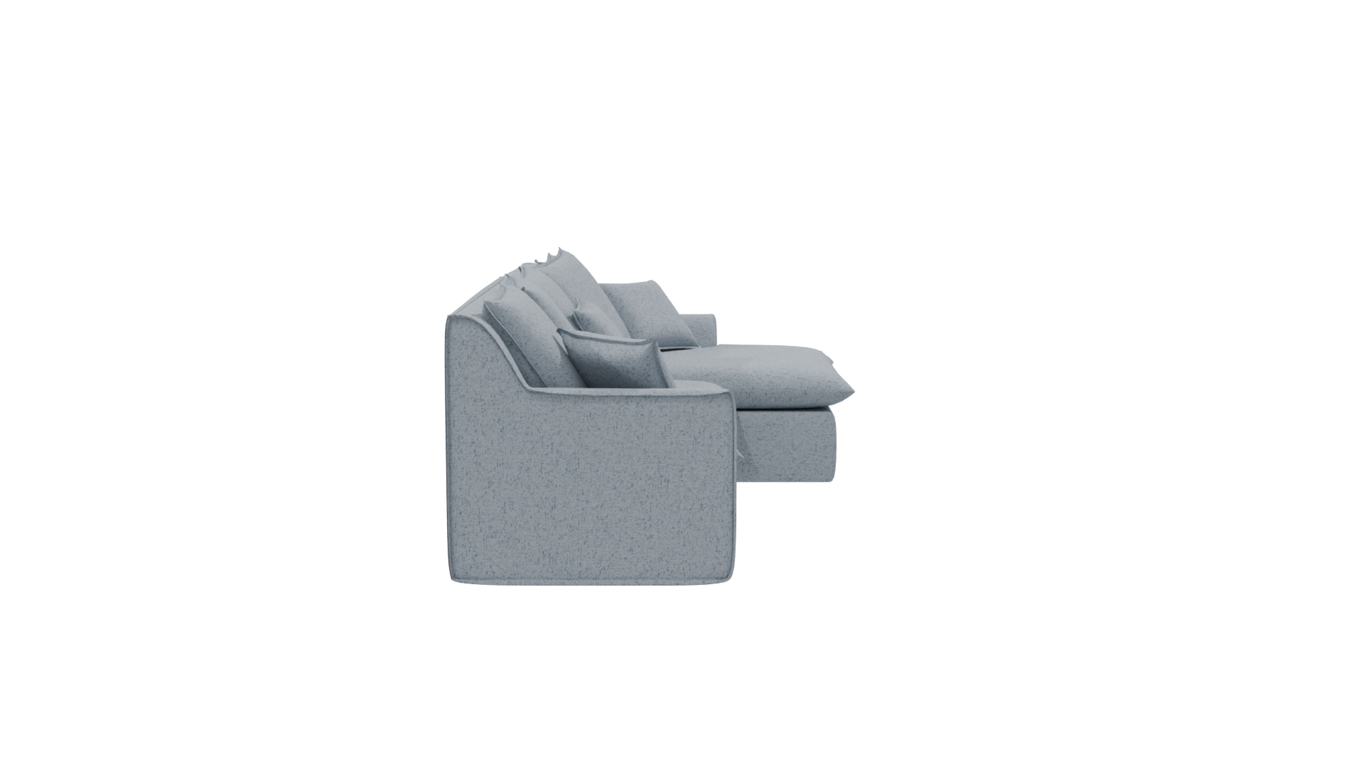 Cozy Modern Sectional Sofa 3D - Professional 3D Model Render 8