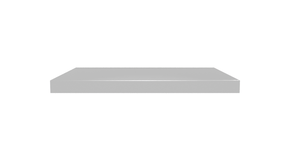 Sleek Minimalist Metal Display Platform 3D Model - Professional 3D Model Render 5