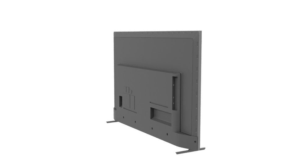 Sleek Modern TV Display 3D - Professional 3D Model Render 7