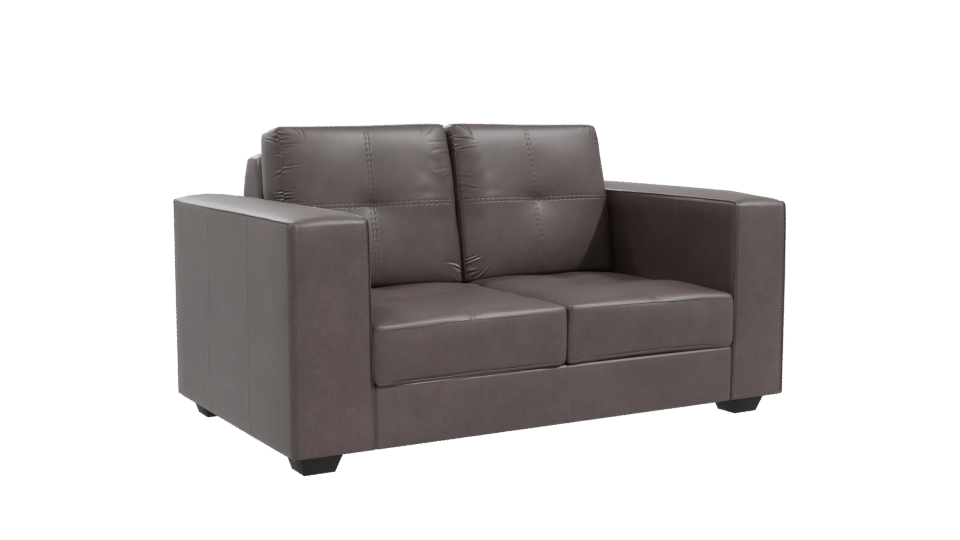 Brown Two-Seat Sofa 3D Model - Professional 3D Model Render 10
