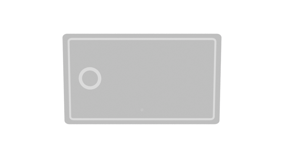 Sleek Modern Rectangular Basin 3D Model - Professional 3D Model Render 11