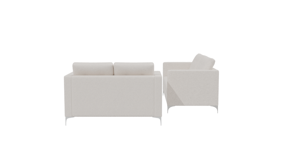 Modern Minimalist Sofa 3D Model - Professional 3D Model Render 2