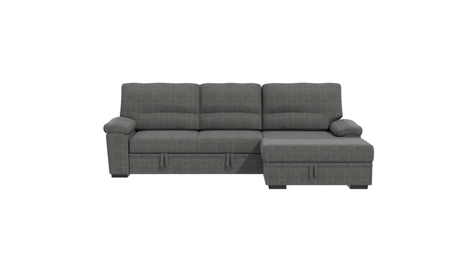 Modern L-Shaped Sofa 3D Model - Professional 3D Model Render 11