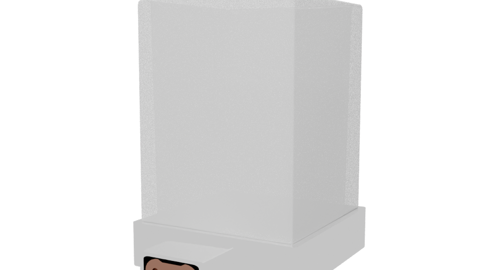 Minimalist Display Stand 3D Model - Professional 3D Model Render 6