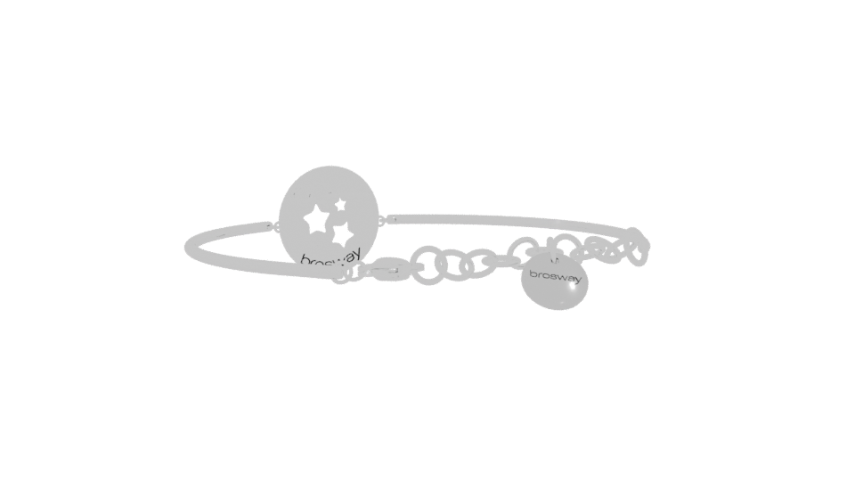 Stylish Friendship Bracelet 3D Model - Professional 3D Model Render 4