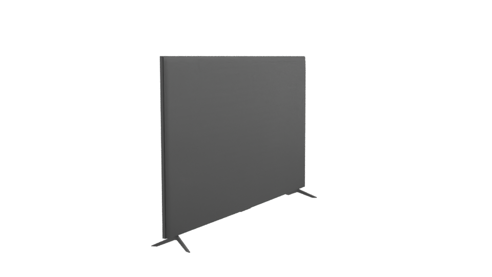 Sleek Ultra-Thin LED TV 3D Model - Professional 3D Model Render 3