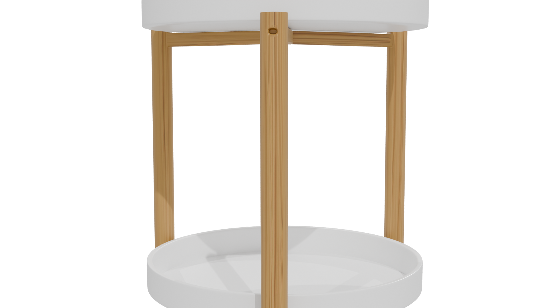 Minimalist Modern Round Table 3D - Professional 3D Model Render 12