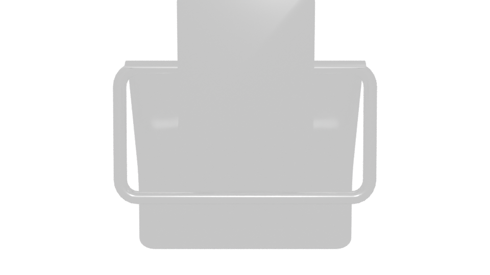 Stylish Modern Wall Hook 3D - Professional 3D Model Render 5