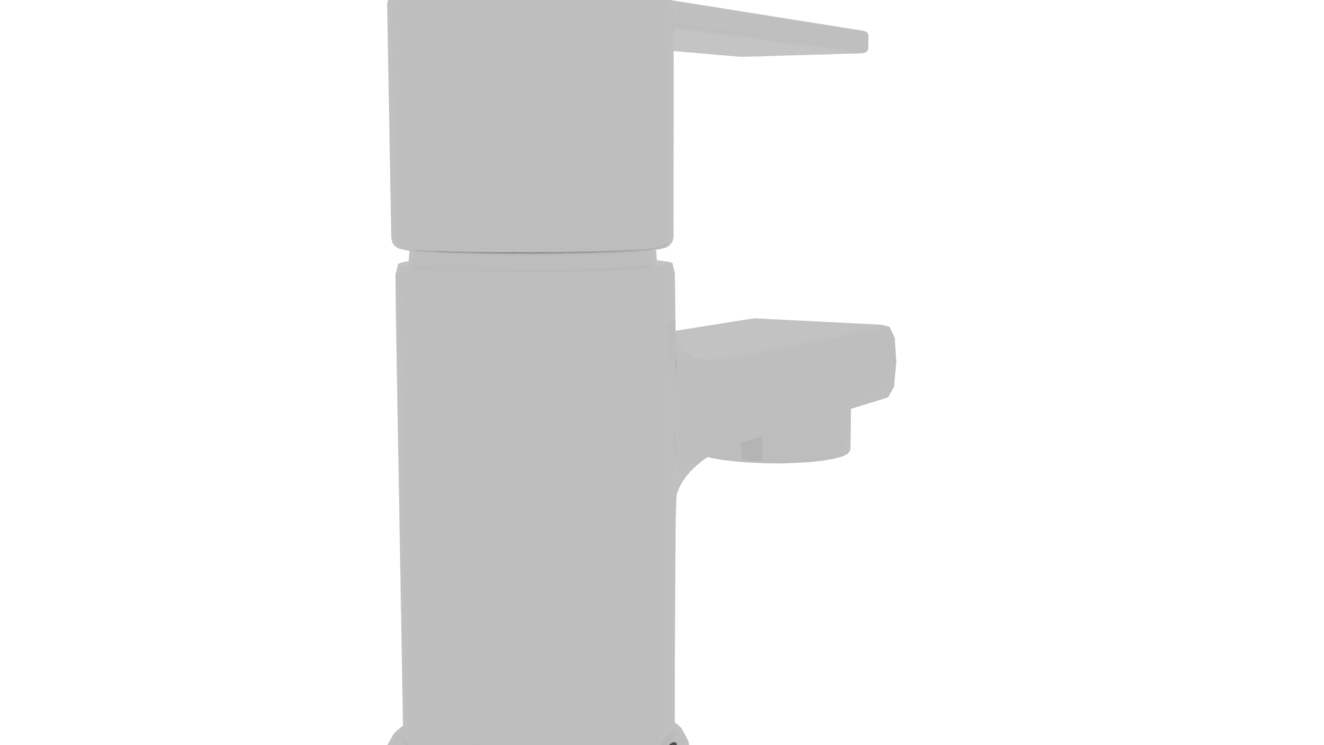 Sleek Modern Faucet 3D Model - Professional 3D Model Render 9