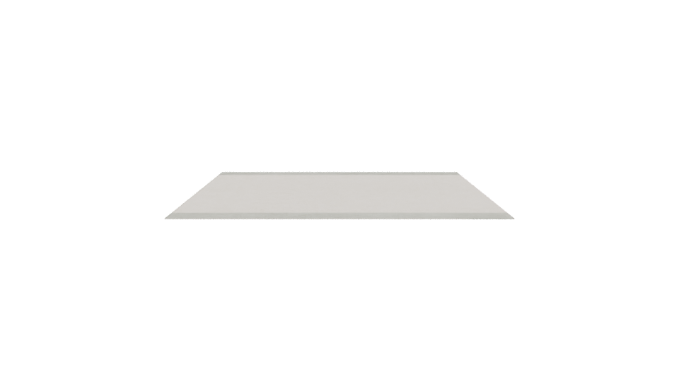 Minimalist Rectangular Table 3D - Professional 3D Model Render 2