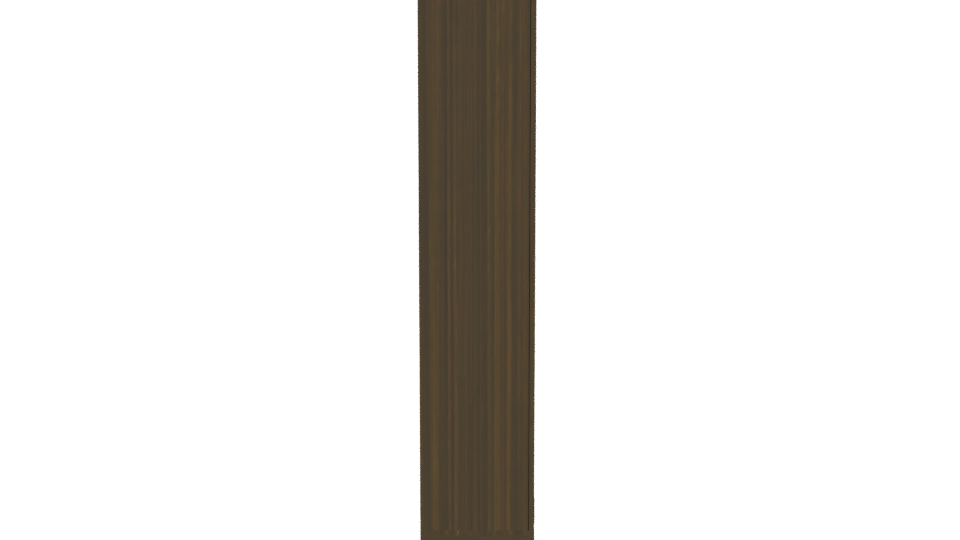 Stylish Wooden Storage Cabinet 3D - Professional 3D Model Render 8