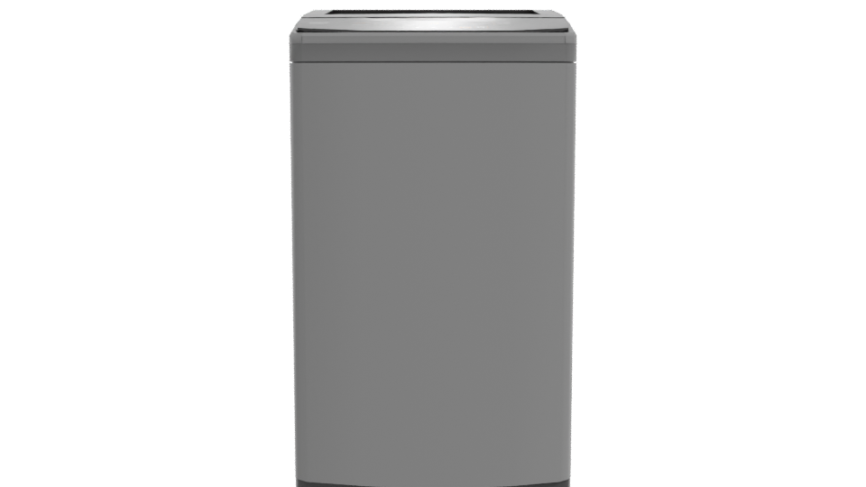 Stylish Top-Load Washing Machine 3D - Professional 3D Model Render 11