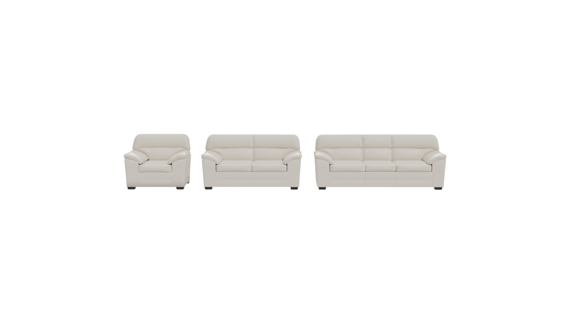 Elegant Modern Sofa Set 3D - Professional 3D Model Render 23