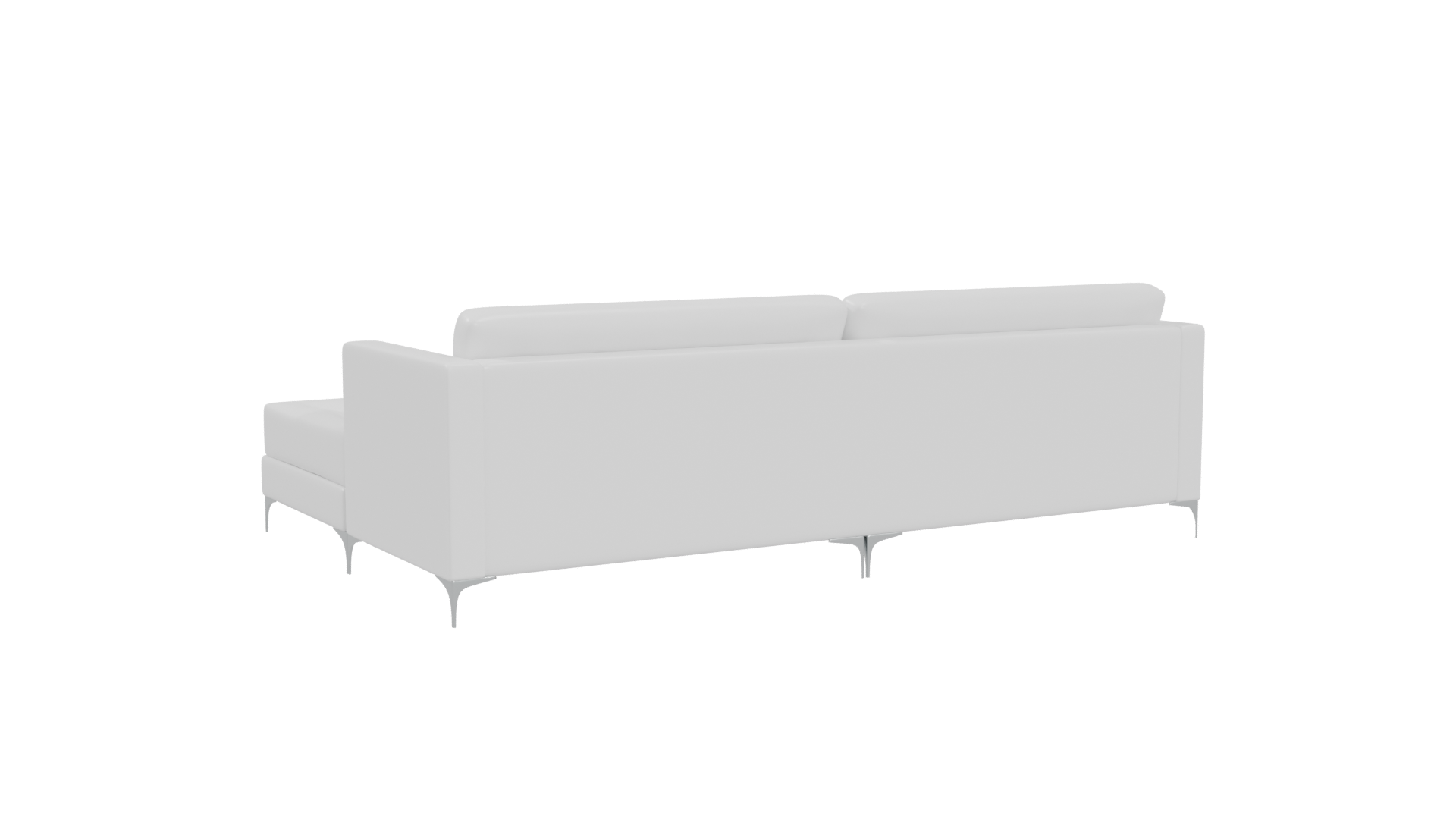 Stylish Minimalist Sofa Set - Professional 3D Model Render 4