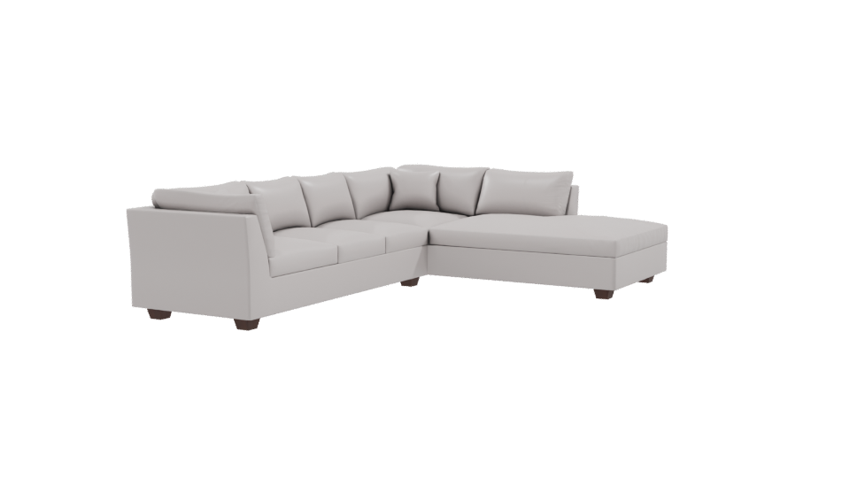 Stylish Modular Sofa 3D Model - Professional 3D Model Render 9