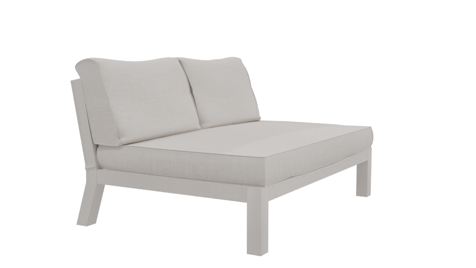 Minimalist Wooden Bed Frame - Professional 3D Model Render 9