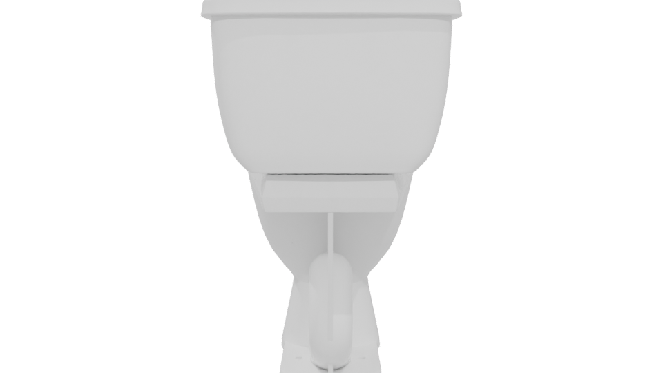 Stylish Bathroom Toilet Model - Professional 3D Model Render 5