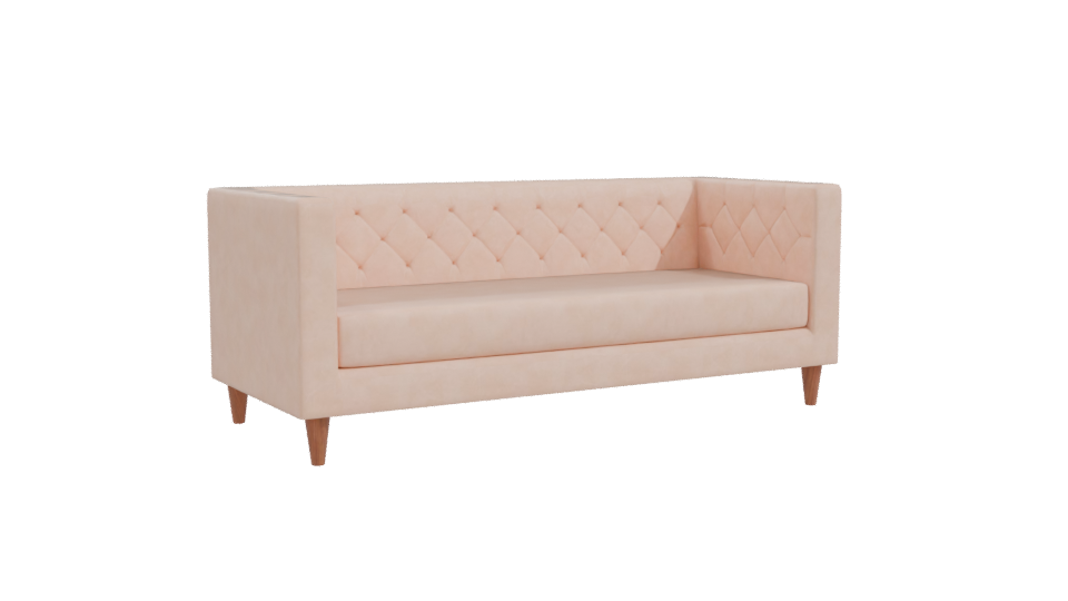 Stylish Modern Sofa 3D Model - Professional 3D Model Render 10