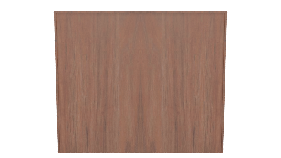 Contemporary Wooden Storage Cabinet 3D - Professional 3D Model Render 5