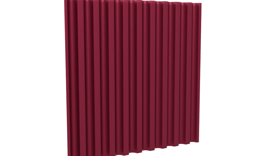 Stylish Vertical Panel Design 3D - Professional 3D Model Render 4