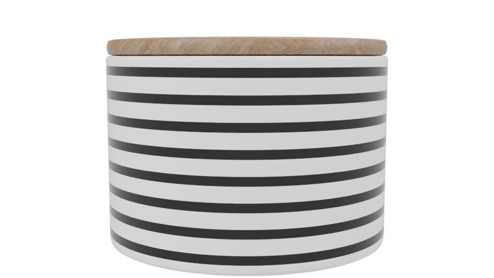 Stylish Modern Storage Container - Professional 3D Model Render 2