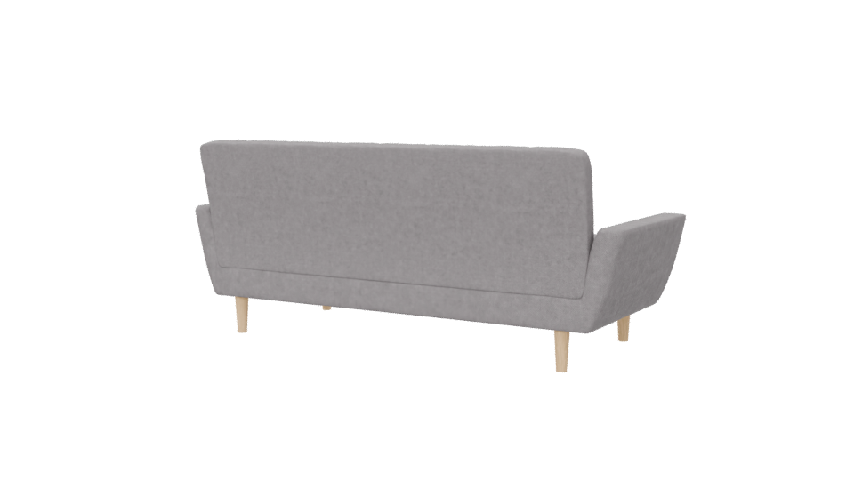 Contemporary Fabric Sofa 3D Model - Professional 3D Model Render 6
