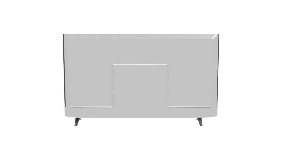 Sleek Modern TV Display Model - Professional 3D Model Render 5