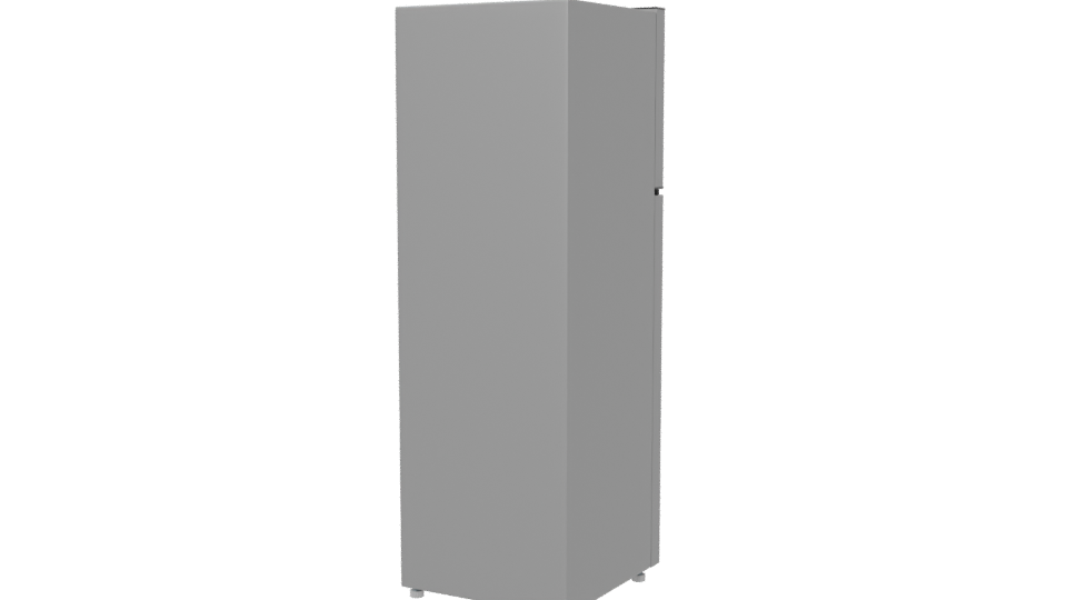 Stylish Household Refrigerator Model - Professional 3D Model Render 6