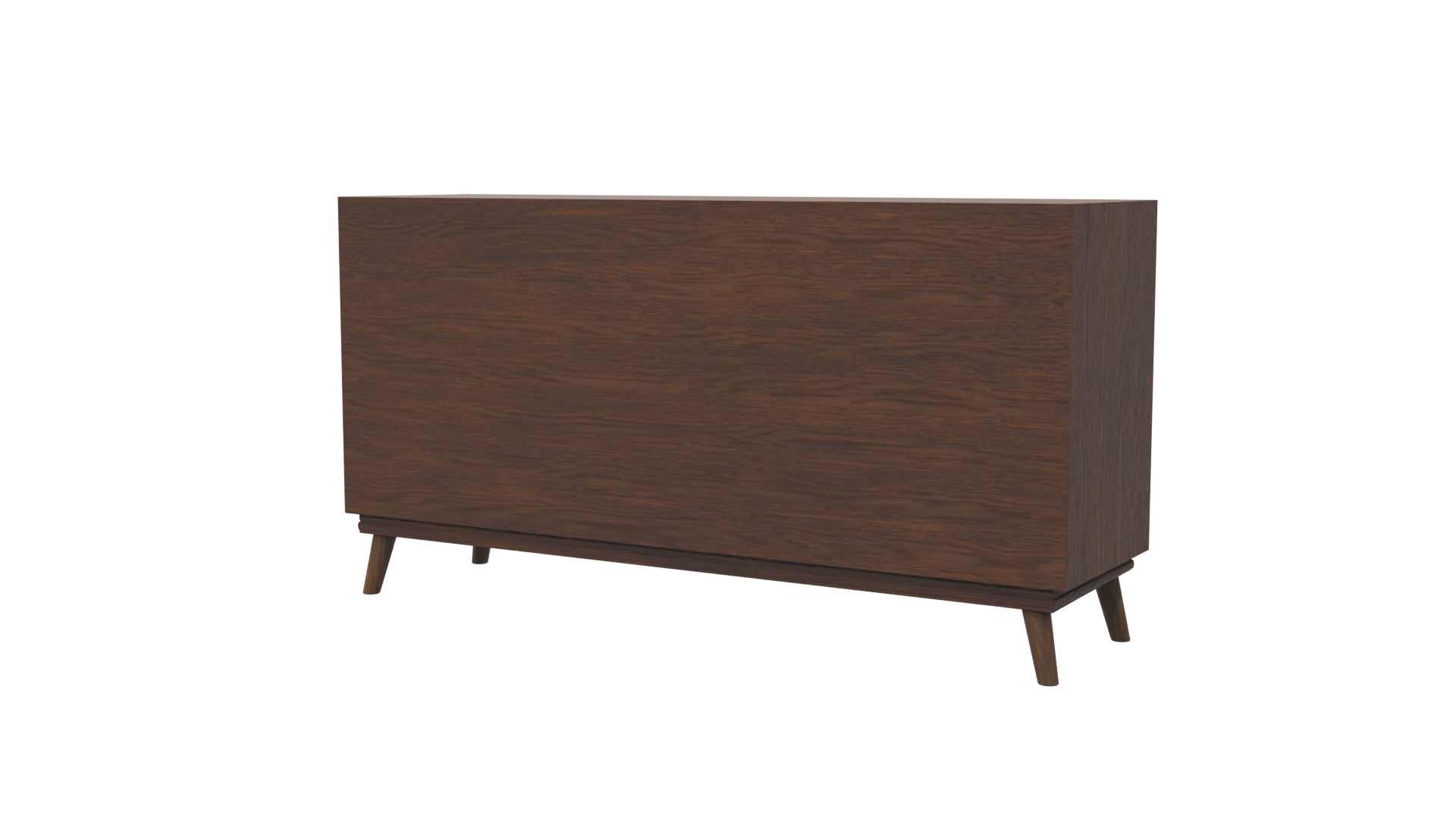 Stylish Wooden Cabinet Model - Professional 3D Model Render 6