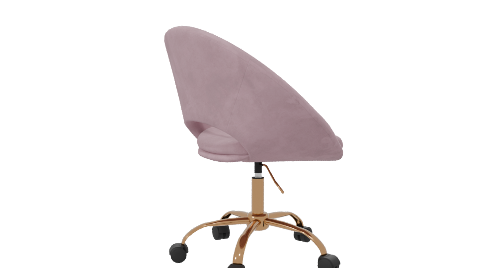 Stylish Modern Office Chair 3D Model - Professional 3D Model Render 7