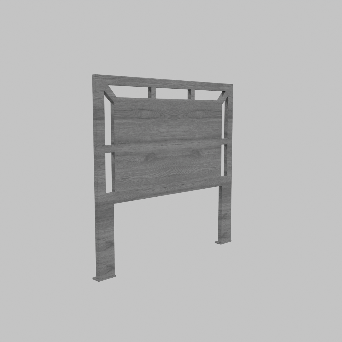 Cabecera Praga Matrimonial Gris