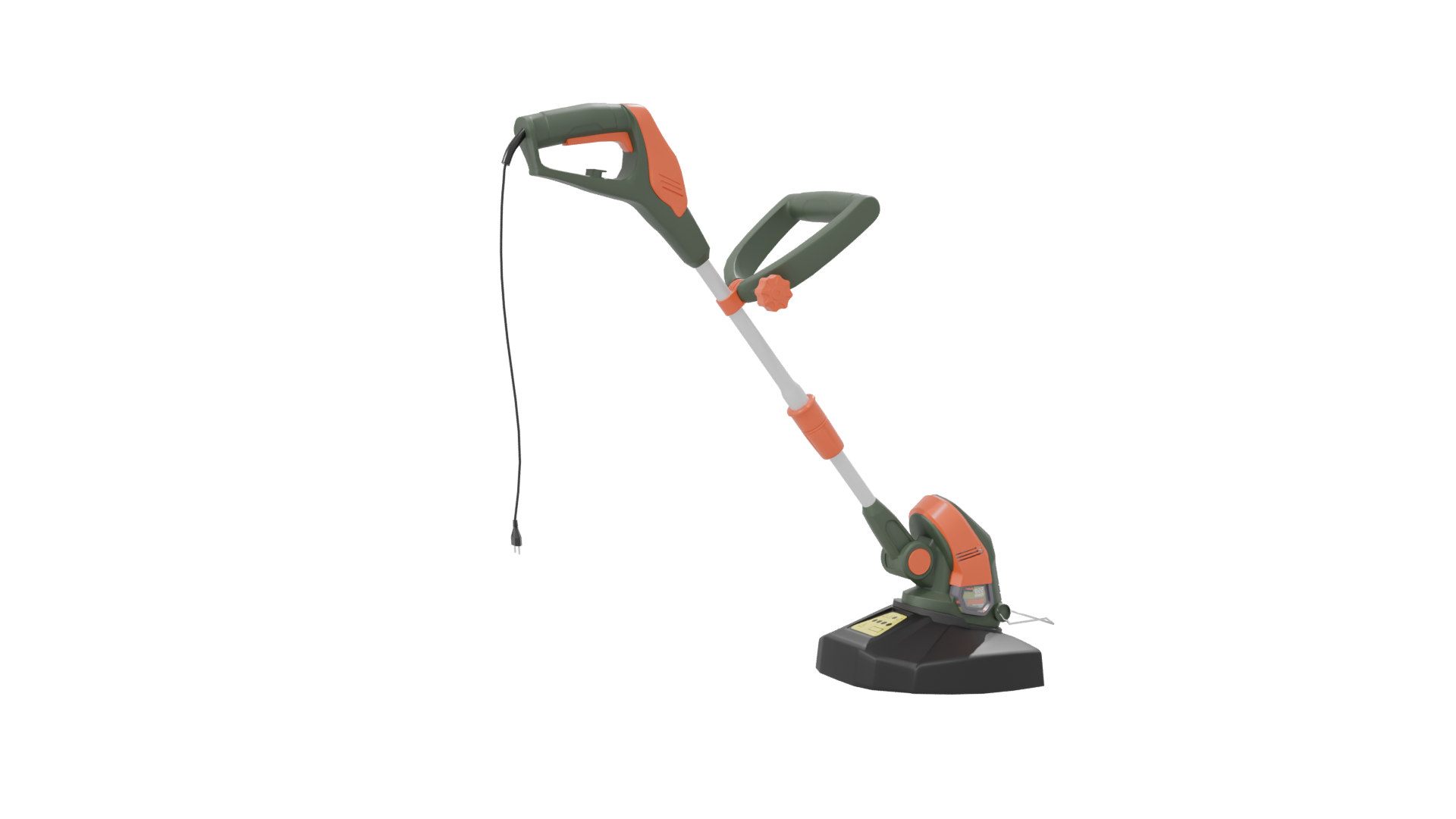Electric String Trimmer Model 3D - Professional 3D Model Render 7